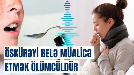 Öskürəyin müalicəsində çox edilən səhv | Rusiyalı həkim həyəcan təbili çaldı