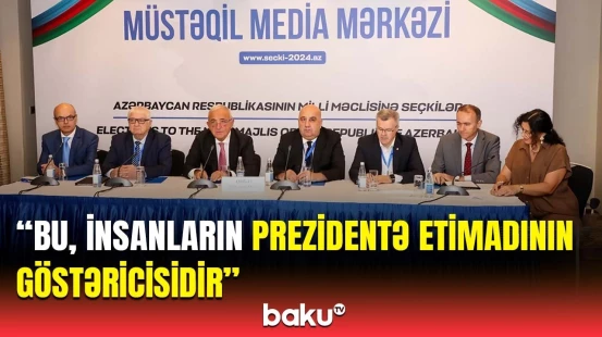 QDİƏT müşahidəçilərindən rəy | Seçki tam demokratik şəkildə keçirildi