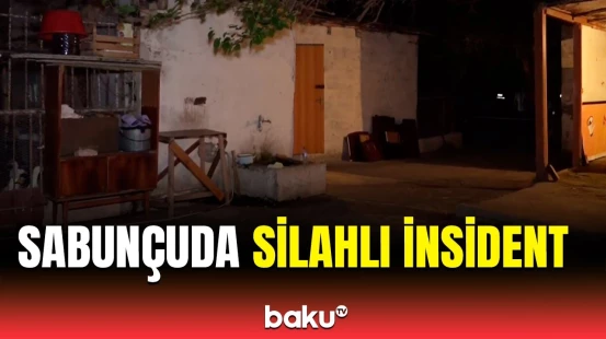Polisə silahlı müqavimət göstərən şəxs zərərsizləşdirildi