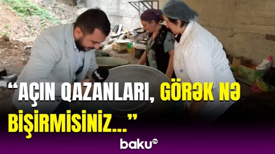Əməkdaşımız Şuşada toy yeməklərinin dadına baxdı