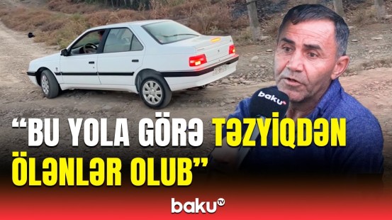 Bura həmin unudulmuş kənddir | Sakinlər yol probleminə görə evlərini tərk edir