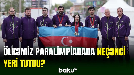 Paris-2024 Paralimpiya Oyunlarının bağlanış mərasimi olub