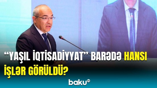 İqlim dəyişikliyi ilə bağlı atılan addımlar | Mikayıl Cabbarovdan açıqlama