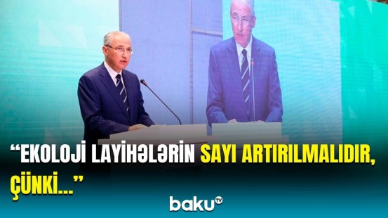 "Yaşıl iqtisadiyyat" necə inkişaf etdirilir? - Nazir görülən işləri açıqladı