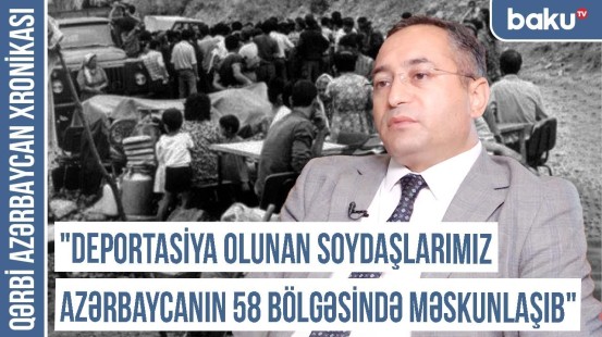 "Qərbi Azərbaycana qayıdışa beynəlxalq hüququn tərkib hissəsi kimi baxmalıyıq"