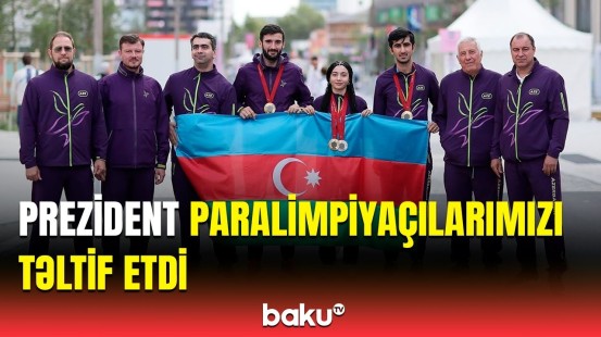 İlham Əliyev Paralimpiya Oyunlarının medalçılarını mükafatlandırdı | Mühüm sərəncam