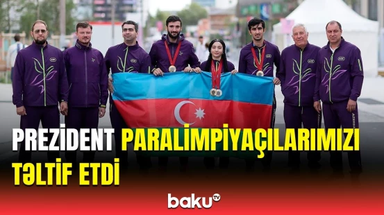 İlham Əliyev Paralimpiya Oyunlarının medalçılarını mükafatlandırdı | Mühüm sərəncam