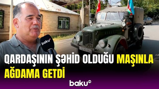 Ermənilər sonuncu gülləni ona atdılar... | Qardaşı Ağdamda şəhidin məzarı başında