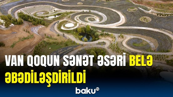 Bosniya təpələrində Van Qoqun rəsmi əsasında park salınıb