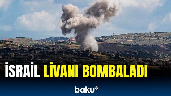 İsrail aviasiyası Livanın cənubuna zərbələr endirib