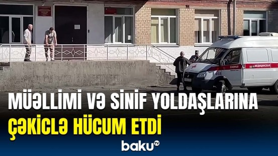 Rusiyada tükürpərdən hadisənin detalları | Şagird məktəbdə qan tökdü