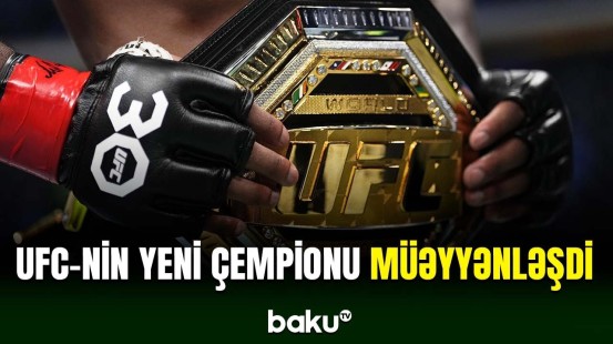 UFC-nin yeni çempionu məlum olub