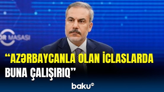 Kəşfiyyat məlumatlarını qardaşlarımızla bölüşürük ki... | Hakan Fidandan mühüm mesaj