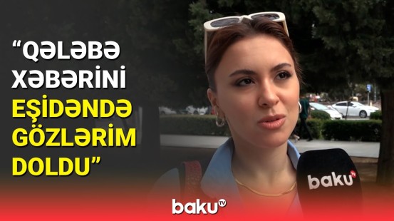 Sözlə ifadə etmək mümkün deyil | Bakı sakinləri antiterror tədbirləri ilə bağlı hisslərini bölüşdü