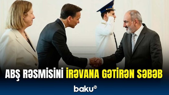 Paşinyan Blinkenin köməkçisinin müavini ilə görüşdü | Nələr müzakirə edildi?