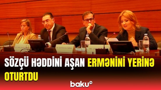 QAİ sözçüsü erməni nümayəndəni susdurdu | BMT-nin tədbirində gərginlik