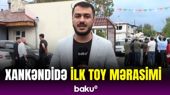 Toy mövsümünü bu gün açıq elan edirik | Bəyin atası sevincini bölüşdü