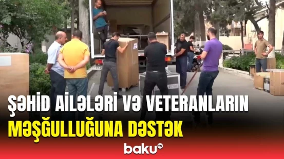 Daha bir qrup şəhid ailəsi üzvü və müharibə veteranı üçün təsərrüfatlar quruldu