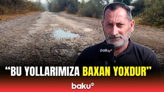 Yayda toz-torpaq, qışda isə... | Ağsu sakinlərini boğaza yığan problem