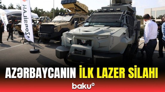 Azərbaycanın ilk lazer silahı "Fireforce" təqdim edildi | Xüsusiyyətləri nələrdir?