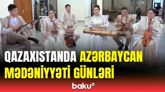 Qazaxıstanda "Füzuli - 530 misra" kitabının təqdimatı | Azərbaycan Mədəniyyəti Günləri