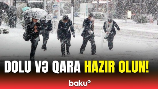 Güclü yağış yağacaq | Hava haqqında məlumat