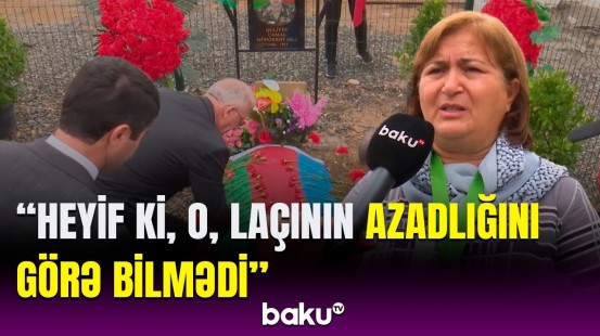 Milli Qəhrəmanın həyat yoldaşı danışdı | Laçınlılar şəhidlərin xatirəsini doğma yurdda yad etdi