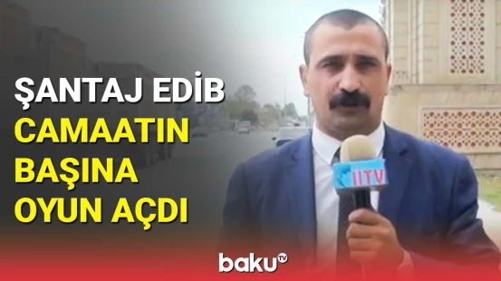 Özünü TV rəhbəri kimi təqdim edib... | Tovuzdakı hadisə ilə bağlı təcili məlumat