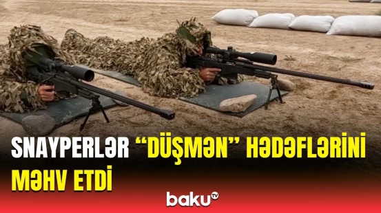 Snayper tüfəngləri işə salındı | Hərbçilərimizə hansı tapşırıqlar verildi