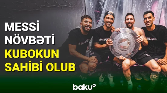 Lionel Messi "İnter Mayami" ilə yeni uğura imza atıb