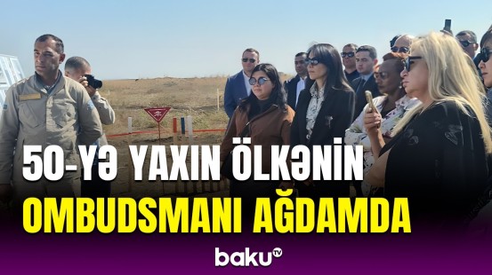 Ombudsmanlar Ağdamda erməni cinayətləri ilə bağlı faktlara şahidlik etdilər