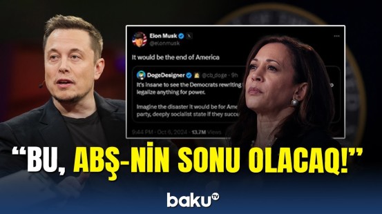 Yeni prezident o olsa... | Maskdan ABŞ-dəki seçki ilə bağlı maraqlı açıqlama