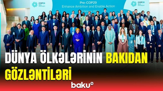 Gələn ay Bakıda buna nail olmalıyıq! - BMT rəsmisi COP29-un önəmini vurğuladı