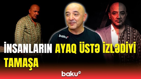 Gənc dramaturqun "Killerdən teleqram" monotamaşası böyük marağa səbəb oldu