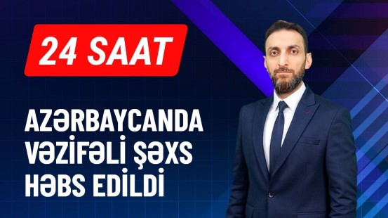 Hərbi Prokurorluq vəzifəli şəxsin saxlanılması ilə bağlı məlumat yaydı