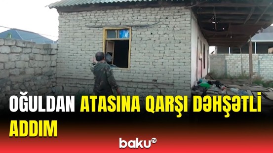 Mingəçevirdə qandonduran hadisə | Ata ilə oğul arasında mübahisə qanla bitdi