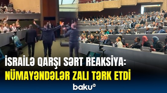 Cenevrədə Parlamentlərarası İttifaq toplantısında gərgin anlar yaşandı | Tarixi etiraz