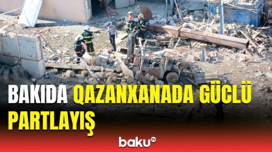 Qazanxanadakı yanğın evə də keçib? - FHN-dən partlayışla bağlı açıqlama