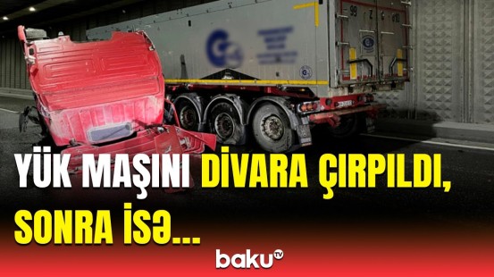 Bakıda dəhşətə gətirən qəza | Faciənin qarşısı necə alındı?