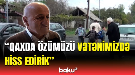 Qaxda yaşayan gürcülərdən dostluq mesajı | Şuşada da bizə böyük diqqət göstərildi