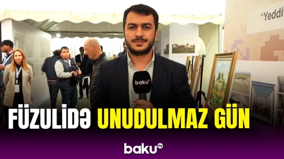 Xarici qonaqlar Füzulidə | Şəhər günü necə qeyd olunur?