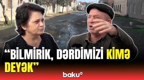 35-40 ildir ki, bu yol belə vəziyyətdədir | Qazax sakinlərini boğaza yığan asfalt problemi