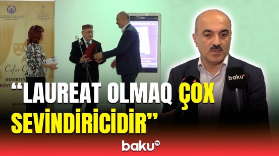 “Cəfər Cabbarlı mükafatı”nın təqdimatı | Kimlər layiq görüldü?