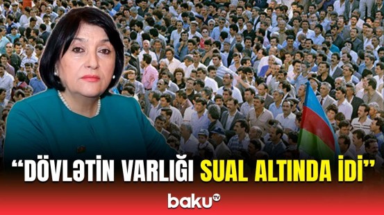 Sahibə Qafarova müstəqilliyə gedən tarixdən danışdı | Hər kəs bunu yaxşı xatırlayır ki...