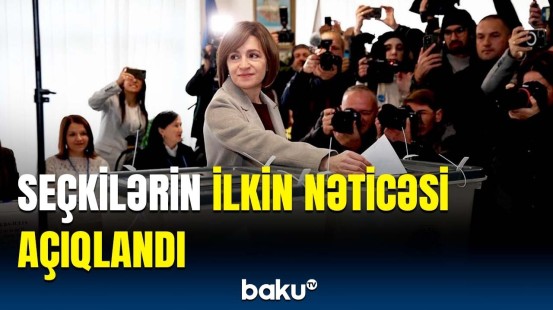 Prezident seçkilərində bu ana qədər kim öndədir? | Moldova MSK-dan açıqlama