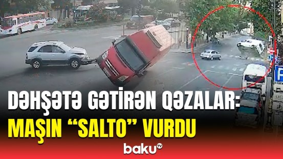 Yolun ortasında "hoqqa verən" sürücülər faciəvi qəzalara səbəb oldu