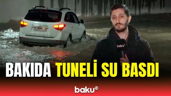 Sabunçu tuneli su altında qaldı | Problem niyə həllini tapmır?