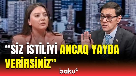 Aparıcı ilə qurum rəsmisi arasında gərginlik | Bakı qışa hazırdır?