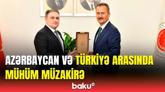 İstanbulda Vüqar Mustafayev Haluk Görgünlə görüşüb