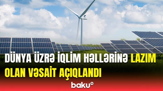 Elnur Soltanov yaşıl enerjiyə keçiddən danışdı | İqlim həlləri bahadır